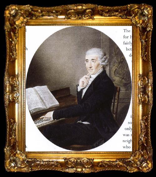 framed  friedrich nietzsche Joseph Haydn, ta009-2